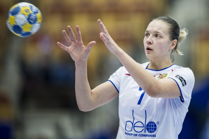 Handboll, EM, Dam, Tjeckien - Ryssland